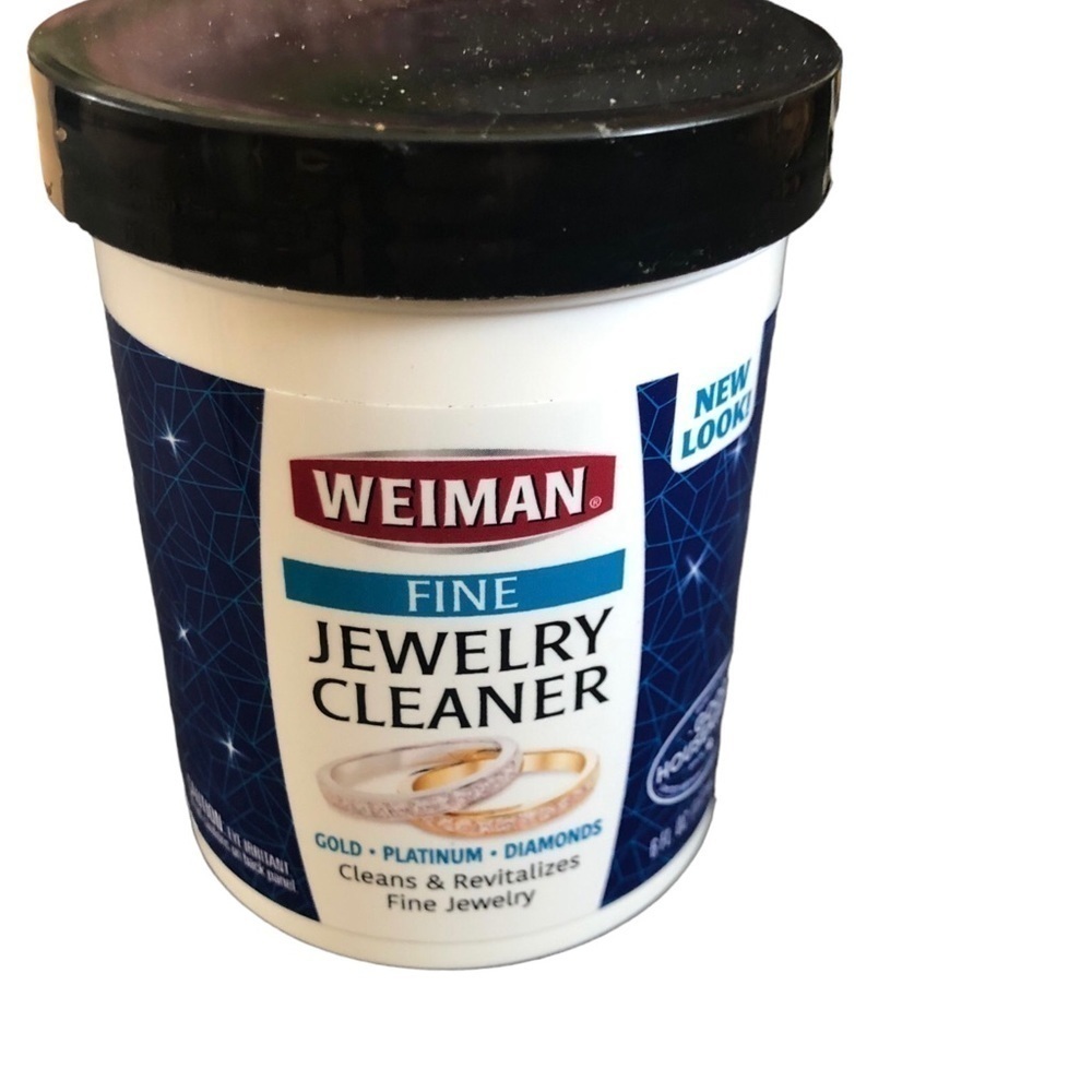 Weimar Fine Jewelry Cleaner Gold Platinum Cleans Revitalizes Fine Jewelry 6 oz